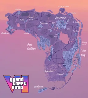GTA 6 Vice City Haritası